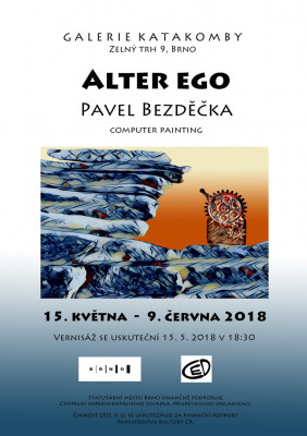 Pavel Bezděčka – Alter ego (computer painting)